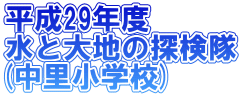 ����29�N�x ���Ƒ�n�̒T���� (�������w�Z)