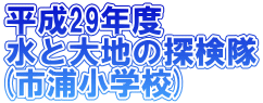 ����29�N�x ���Ƒ�n�̒T���� (�s�Y���w�Z)